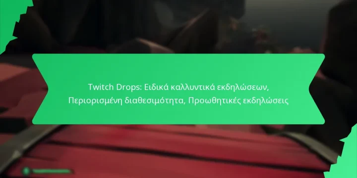 Twitch Drops: Ειδικά καλλυντικά εκδηλώσεων, Περιορισμένη διαθεσιμότητα, Προωθητικές εκδηλώσεις